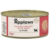 Applaws Cat konzerva kuřecí prsa a kachna 70g