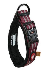 Obojek pes BIVOUAK nastavitelný 55-65cm červená Zolux