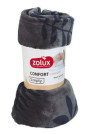 Pelech deka COCOON 100x75cm antracit se vzorem Zolux