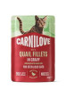 Carnilove Cat Pouch Gravy Quail+Dandelion Sterilised 85g