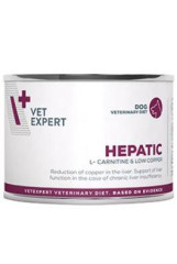 VetExpert VD 4T Hepatic Dog konzerva 200g