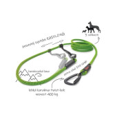 Vodítko lanové easylong-twist 8-50 kg 4m Tamer