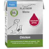 Platinum Dog Menu Puppy Chicken 185g