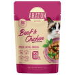 Araton Cat kapsička Adult Beef/Chicken 85g
