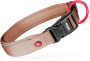 Obojek PREMIUM nylon 25mm/45-50cm moka Zolux