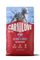 Carnilove Dog Active Dry Salmon&Turkey Adult Large Breed 4kg