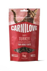 Carnilove Cat SOFT Snack Turkey+Catnip 50g