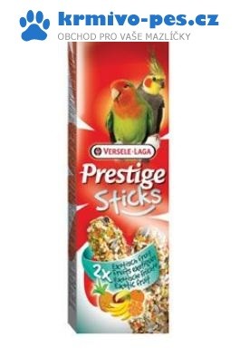 VL Tyčinky pro papoušky Prestige Exotic Fruit 2x70g