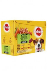 Pedigree kapsa hovězí/kuře/jehně/krůta ve šťávě12x100g