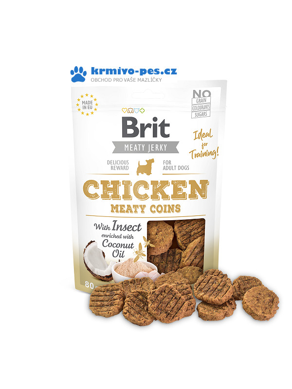 Brit Jerky Chicken Fillets 80g