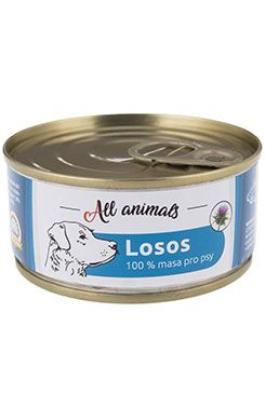 All Animals DOG losos mletý 90g