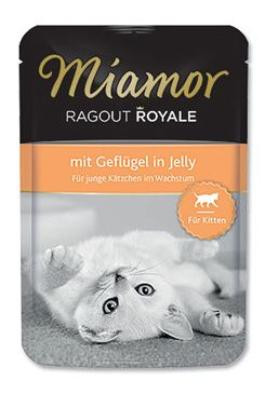 Miamor Cat Ragout Junior kapsa drůbež v želé 100g