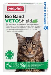 Beaphar Obojek antipar. kočka Bio Band VetoShield 35cm 1ks