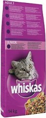 Whiskas Dry s hovězím masem a játry14kg