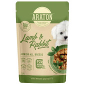 Araton Dog kapsička Junior Lamb/Rabbit 500 g