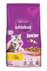 Whiskas Dry Junior s kuřecím masem 1,4kg