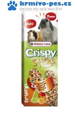 VL Tyčinky pro králíky/morčata Crispy Ovoce 110g