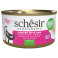 Schesir Cat konzerva Adult kuře/šunka 70g