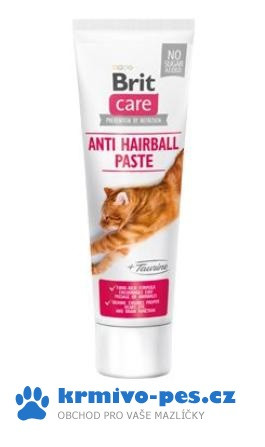 Brit Care Cat Paste Anti Hairball with Taurine 100 g