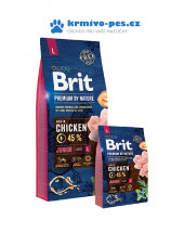 Brit Premium Dog by Nature Junior L 3kg