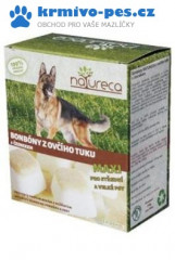 NATURECA Bonbóny z ovčího tuku s česnekem Maxi 250g