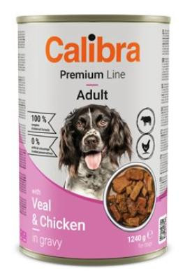 Calibra Dog Premium konz. with Veal&Chicken 1240g