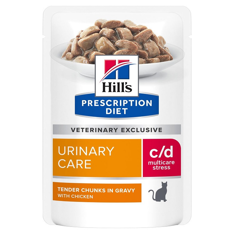 Hill's Feline C/D kaps. Chicken Urinary Stress 12 x 85 g
