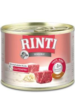 Finnern Rinti Sensible hovězí & rýže 185 g