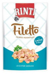 Rinti Dog Filetto kapsa kuře+losos v želé 100g