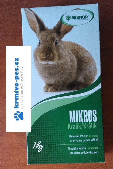 Mikros Králík plv 1kg krabička