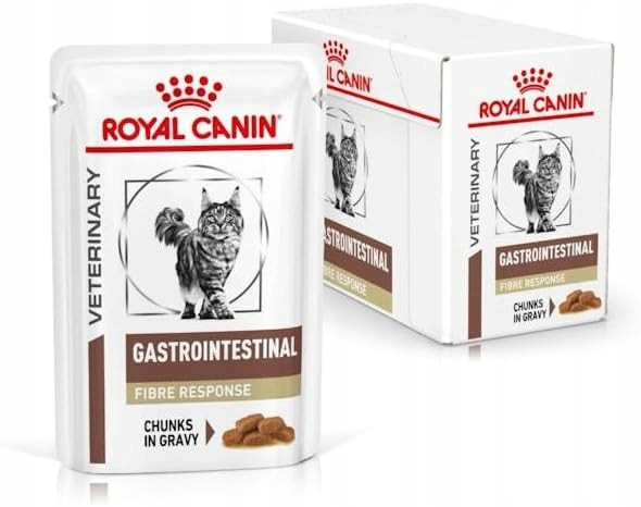 Royal Canin VD Cat kapsičky Gastrointenstinal Fibre Response 12 x 85g