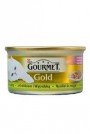 Gourmet Gold konz. kočka paštika duš.králík a játra 85g