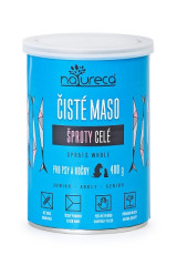 NATURECA konzerva šproty celé pro kočky, pro psy 400g