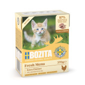 Bozita Cat Kitten kousky v omáčce s kuřecím tetrapak 370g