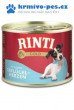 Rinti Dog Gold konzerva drůbeží srdíčka 185g