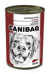 Canibaq dog konzerva játrová 415g