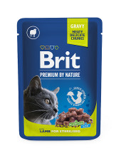 Brit Premium Cat kapsa Lamb for Sterilised 100g