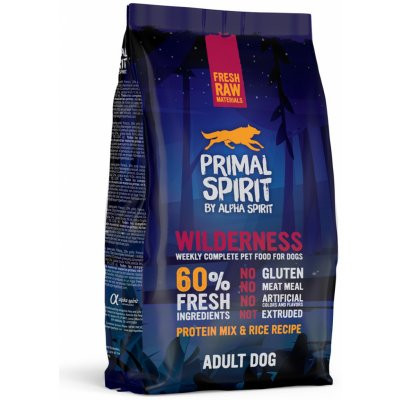 Primal Spirit Dog 60% Wilderness 12 kg