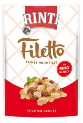 RINTI Filetto kuře & hovězí v želé 100 g