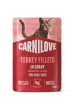 Carnilove Cat Pouch Gravy Turkey+Valerian 85g