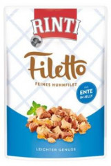 Rinti Dog Filetto kapsa kuře+kachna v želé 100g