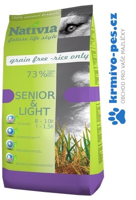 Nativia Dog Senior&Light 3kg