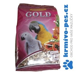 Avicentra velký papoušek Gold 850g