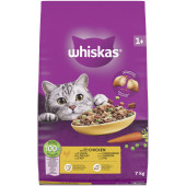 Whiskas Dry s kuřecím masem 7kg