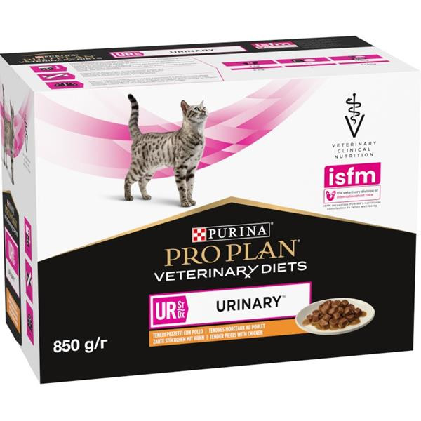 Purina PPVD Feline - UR St/Ox Urinary Chicken kapsička 10x85 g