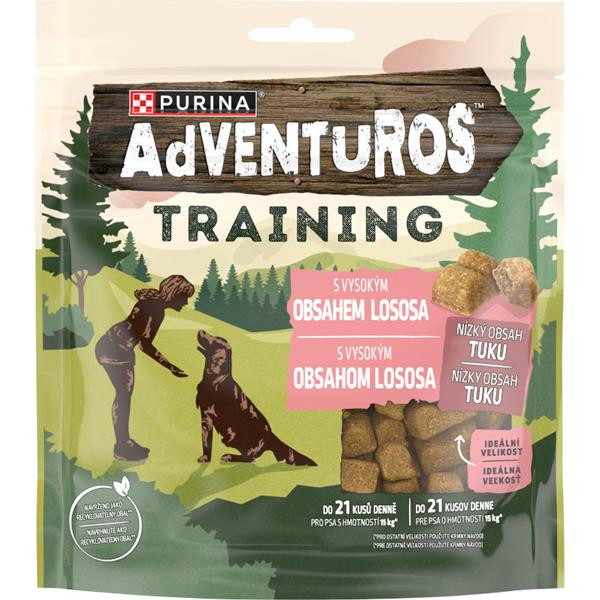 Adventuros snack dog - Training Salmon 115 g