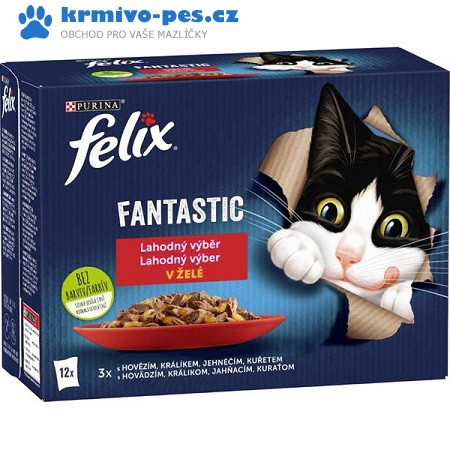 Felix cat Fant. masový výběr 12 x 85 g