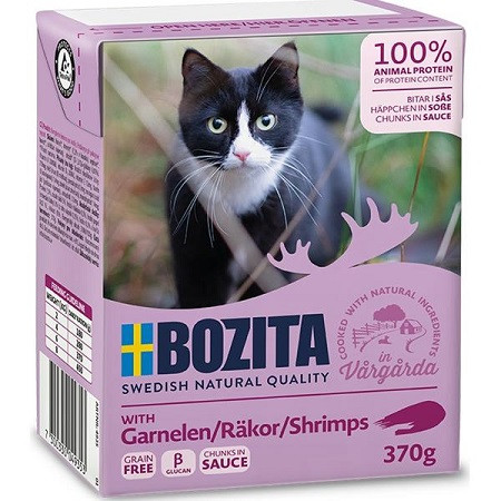 Bozita Cat kousky v omáčce s krevetami 370 g