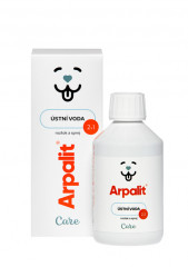 Arpalit Care Ústní voda 2v1, roztok a sprej 250 ml