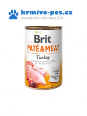 Brit Dog konzerva Paté & Meat Turkey 400g